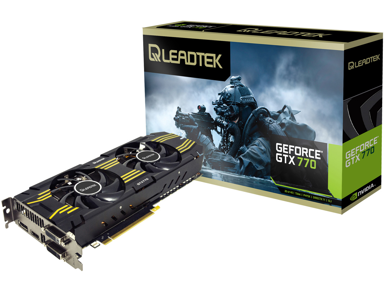 WinFast GTX770 2GB GDDR5 HURRICANE III [PCIExp 2GB] �̐��i�摜