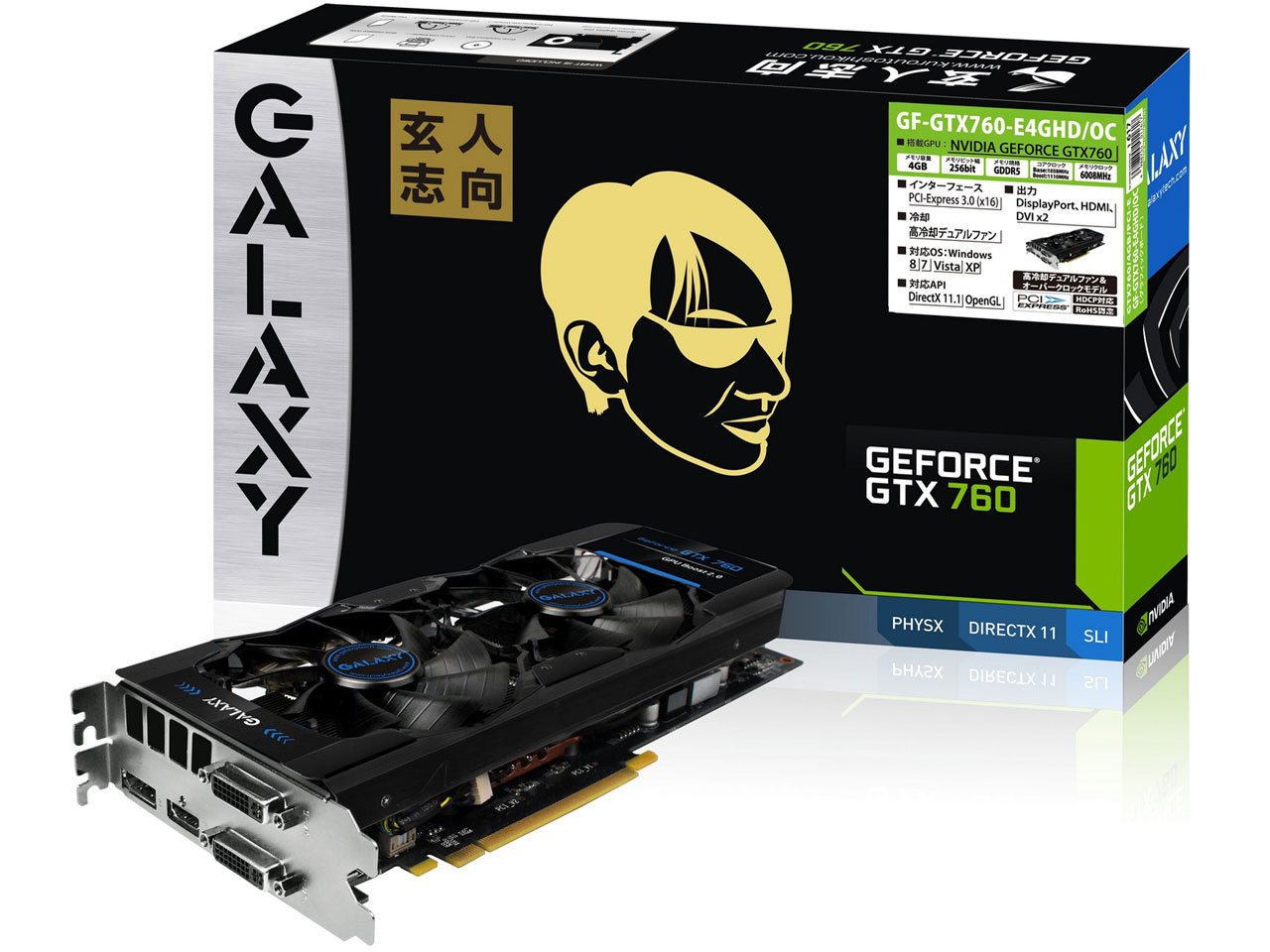 GF-GTX760-E4GHD/OC [PCIExp 4GB] �̐��i�摜