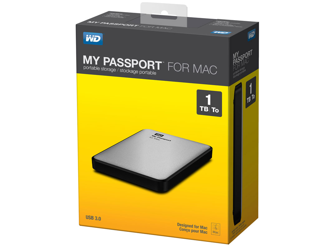 My Passport for Mac WDBLUZ0010BSL