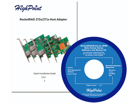 RocketRAID 2711 [SAS/SATA 6Gb/s/RAID]