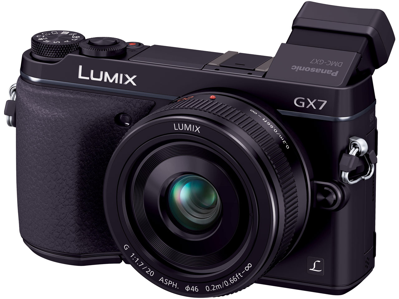LUMIX DMC-GX7C-K �����Y�L�b�g [�u���b�N]
