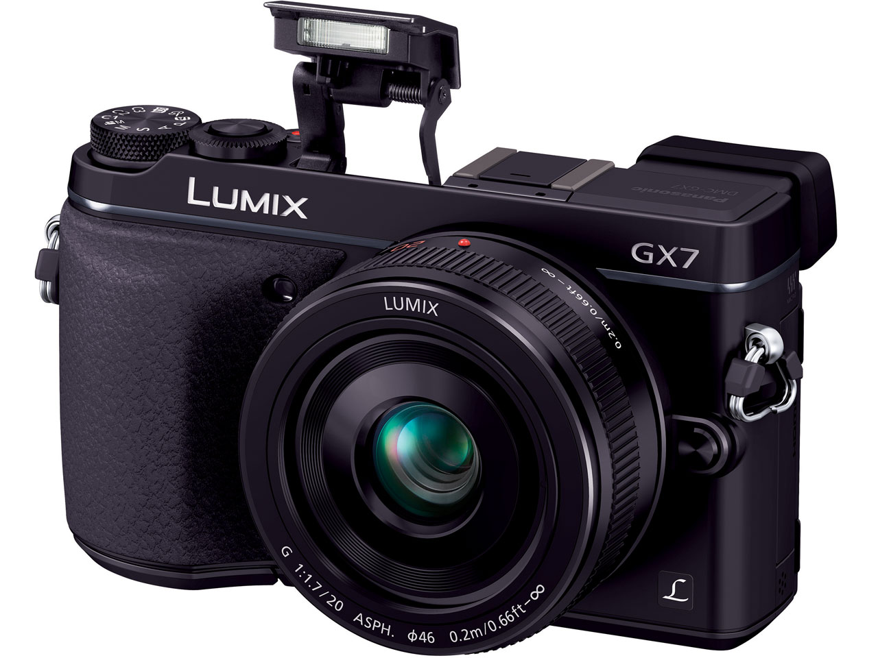 LUMIX DMC-GX7C-K �����Y�L�b�g [�u���b�N]