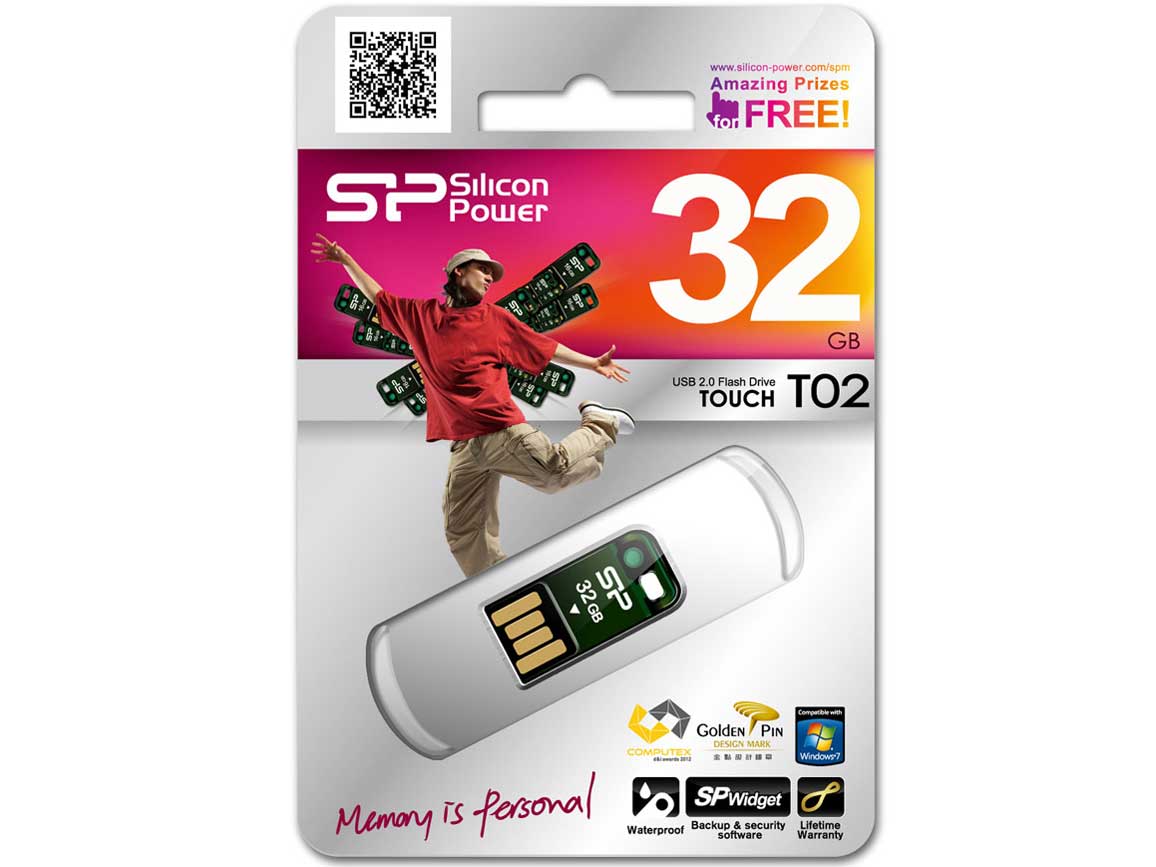 Touch T02 SP032GBUF2T02V1N [32GB �O���[��]