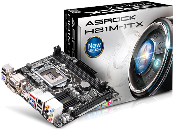�w�{�� �p�b�P�[�W�x H81M-ITX �̐��i�摜