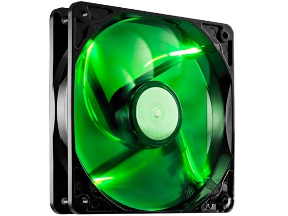 Sickle Flow X Green LED Fan 120mm R4-SXDP-20FG-J1 [�O���[��] �̐��i�摜