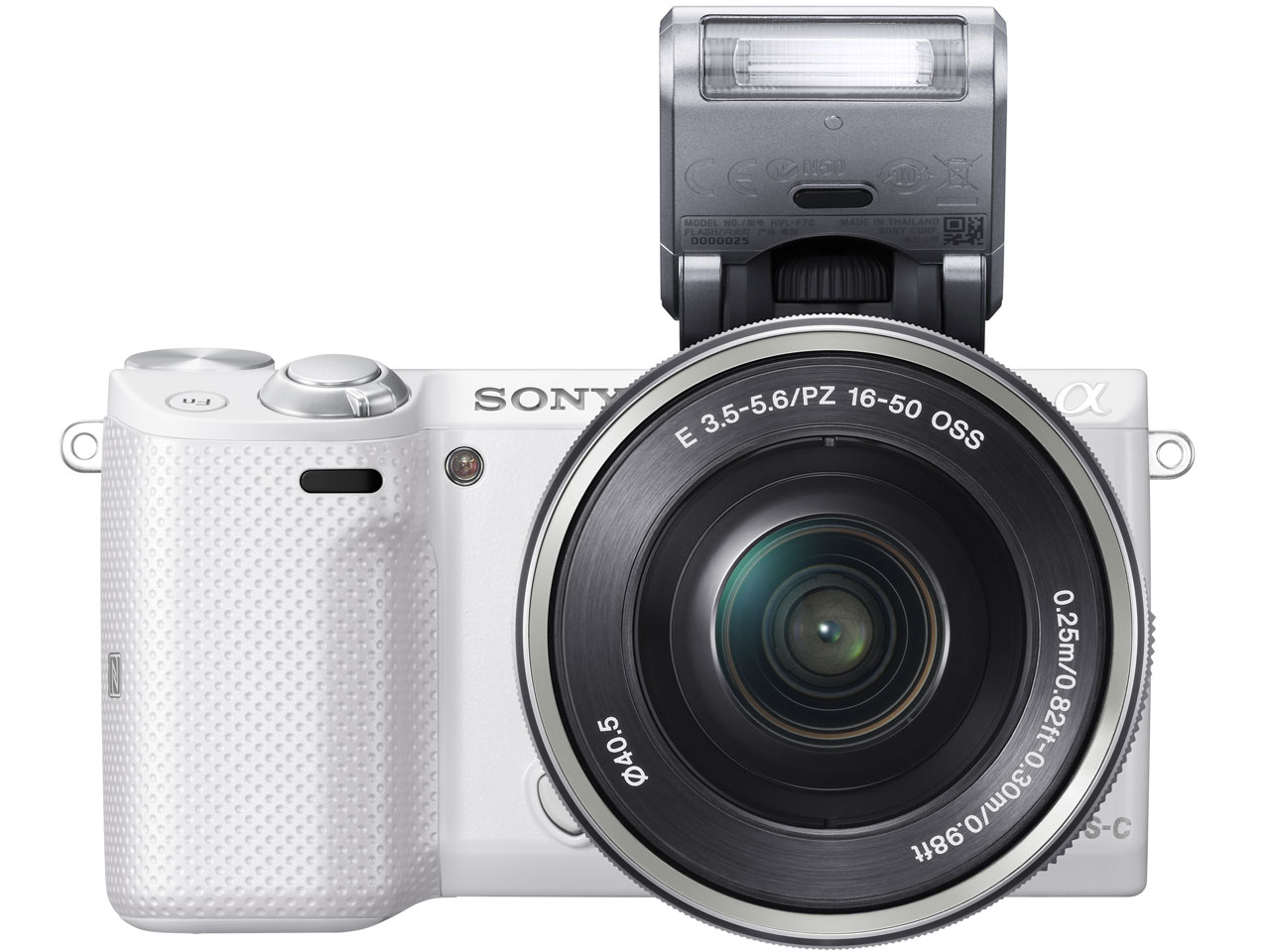 価格.com - 『本体 正面2』 α NEX-5TY ダブルズームレンズキット [ホワイト] の製品画像
