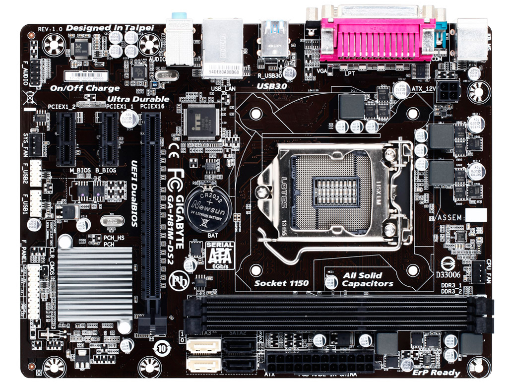 Gigabyte ga h81m ds2 какие процессоры поддерживает