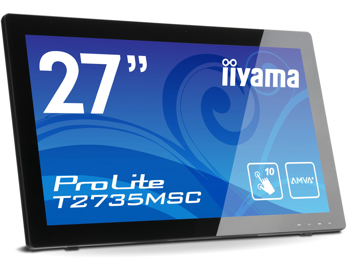 ProLite T2735MSC T2735MSC-B1 [27�C���` �}�[�x���u���b�N]