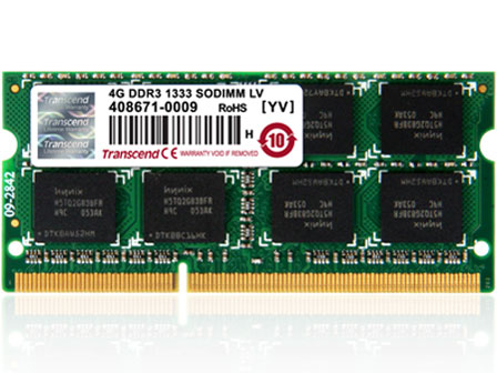 トランセンド TS512MSK64V6H [SODIMM DDR3 PC3-12800 4GB]