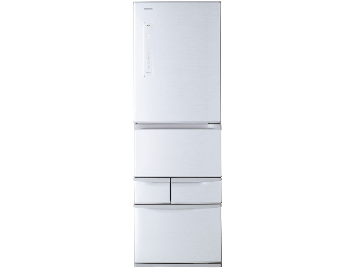 冷蔵庫TOSHIBA　GR-G43G (SS)
 GR-G43G (SS) 東芝 VEGETA GR-G43G(SS) [ブライトシルバー] 価格比較 - 価格.com