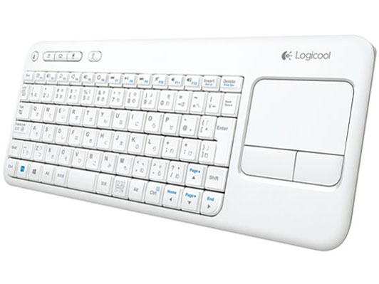 Wireless Touch Keyboard k400r K400rWH [�z���C�g]