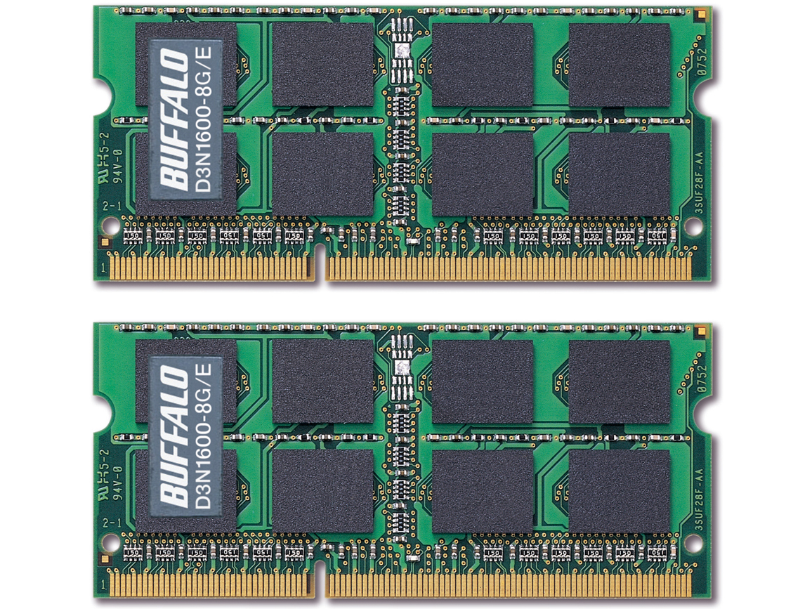D3N1600-8GX2/E [SODIMM DDR3 PC3-12800 8GB 2���g] �̐��i�摜