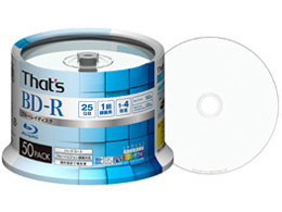 BR-V25WWR50BC [BD-R 4�{�� 50���g] �̐��i�摜