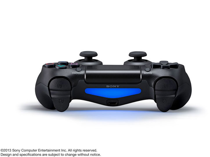 ���C�����X�R���g���[���[(DUALSHOCK 4) CUH-ZCT1J [�W�F�b�g�E�u���b�N]