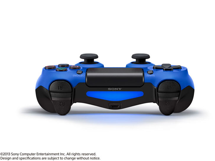 ���C�����X�R���g���[���[(DUALSHOCK 4) CUH-ZCT1J 02 [�E�F�C�u�E�u���[]