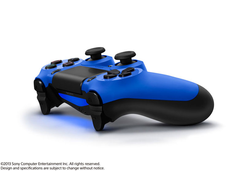 ���C�����X�R���g���[���[(DUALSHOCK 4) CUH-ZCT1J 02 [�E�F�C�u�E�u���[]