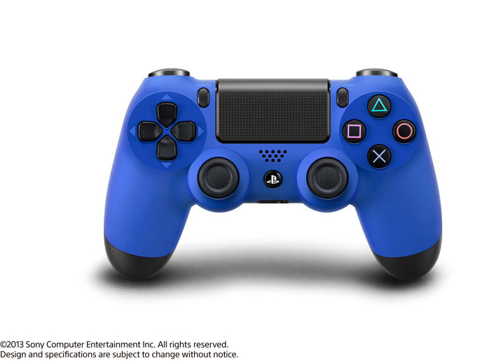 ���C�����X�R���g���[���[(DUALSHOCK 4) CUH-ZCT1J 02 [�E�F�C�u�E�u���[] �̐��i�摜