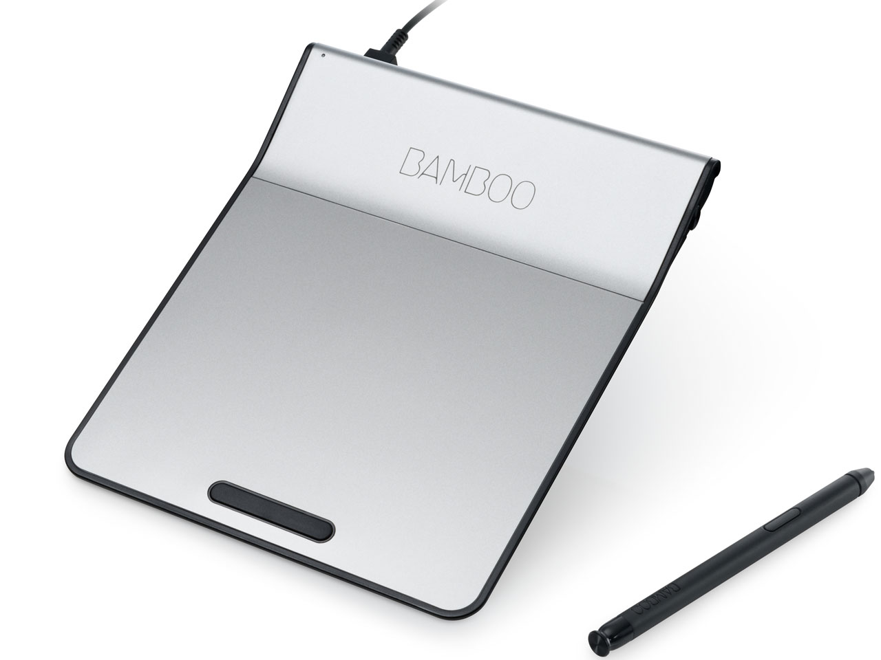 Bamboo Pad USB CTH301K [�V���o�[&�u���b�N] �̐��i�摜