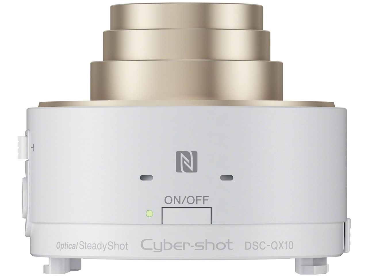 �T�C�o�[�V���b�g DSC-QX10 (W) [�z���C�g]