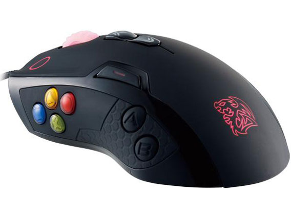 Tt eSPORTS VOLOS Mouse MO-VLS-WDLOBK-01 [�u���b�N]