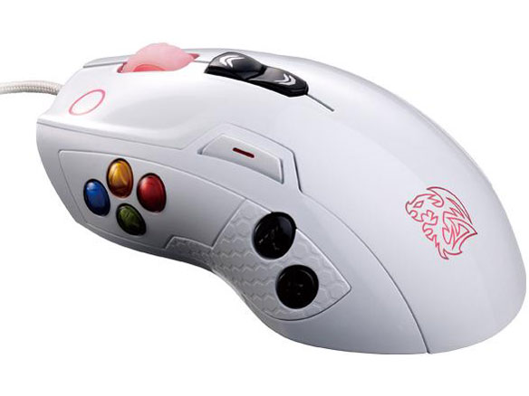 Tt eSPORTS VOLOS Mouse MO-VLS-WDLOWH-01 [�z���C�g]