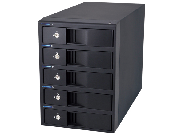�����̏W���Z��5Bay SATA6G USB3.0&eSATA CRSJ535EU3S6G �̐��i�摜