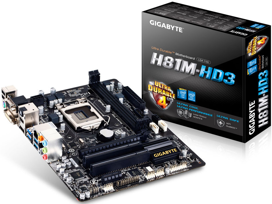 �w�{�� �p�b�P�[�W�x GA-H81M-HD3 [Rev.1.0] �̐��i�摜