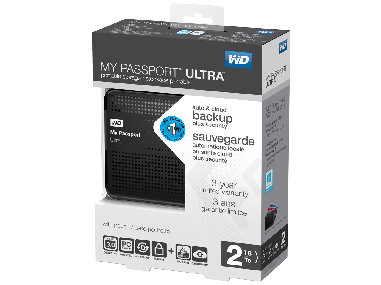 My Passport Ultra WDBMWV0020BBK [�u���b�N]