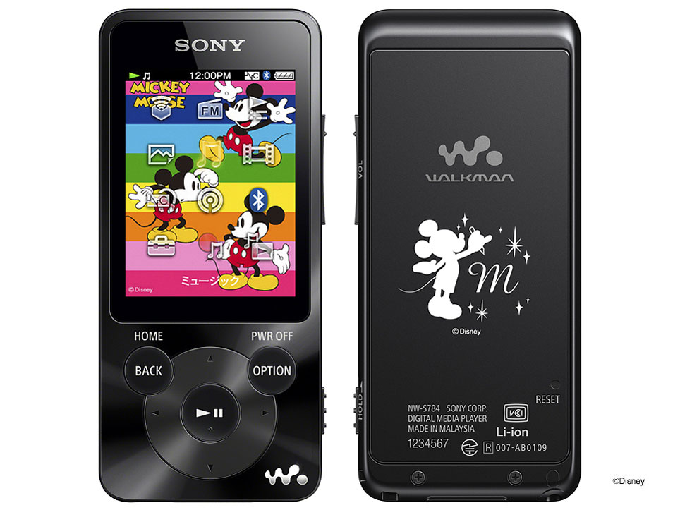 NW-S784/INITIAL �L�����N�^�[�V���G�b�g���󃂃f�� [8GB �u���b�N]