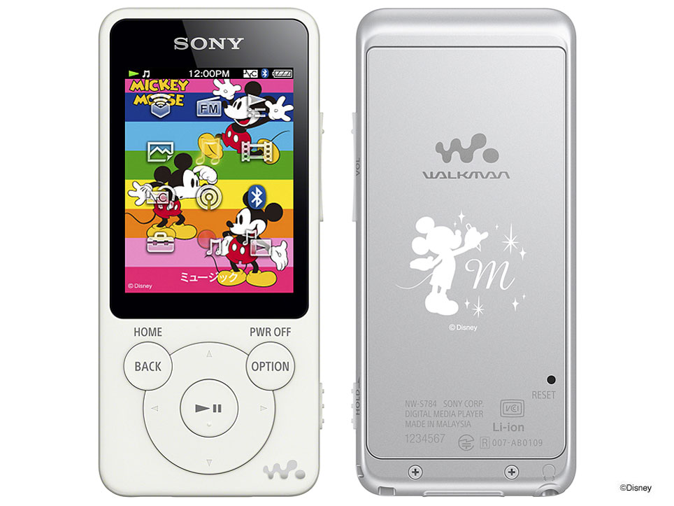 NW-S784/INITIAL �L�����N�^�[�V���G�b�g���󃂃f�� [8GB �z���C�g]