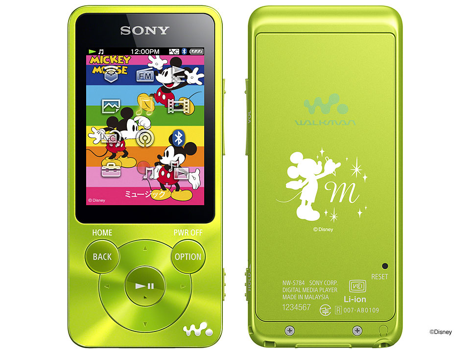 NW-S784/INITIAL �L�����N�^�[�V���G�b�g���󃂃f�� [8GB �O���[��]