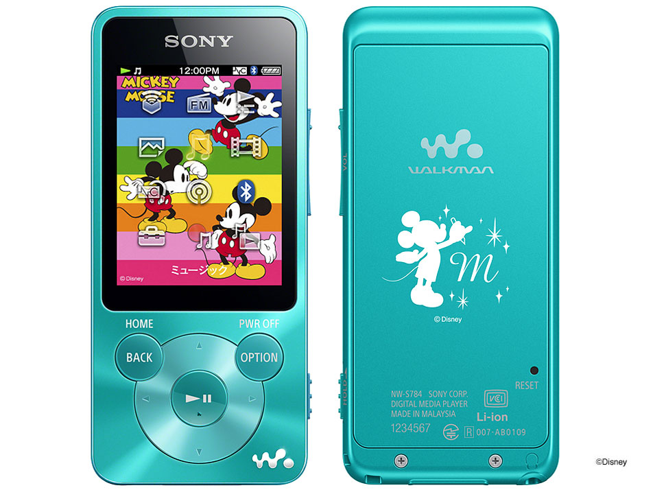 NW-S784/INITIAL �L�����N�^�[�V���G�b�g���󃂃f�� [8GB �u���[]