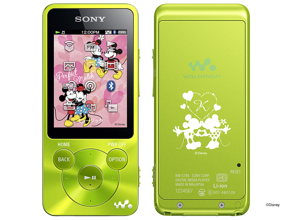 NW-S784K/INITIAL �L�����N�^�[�V���G�b�g���󃂃f�� [8GB �O���[��]