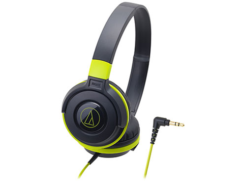 オーディオテクニカ　ATH-S100 BK　ポータブルヘッドホン ブラック 7点 audio-technica ATH-S100 BK 【ポータブルヘッドホン