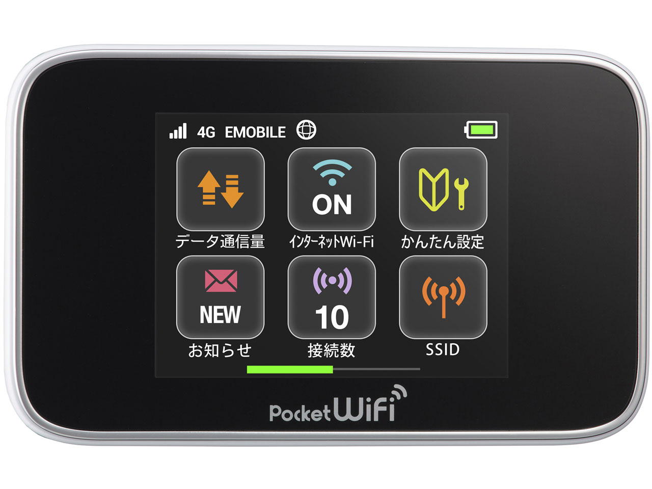 Pocket WiFi GL10P [�z���C�g] �̐��i�摜