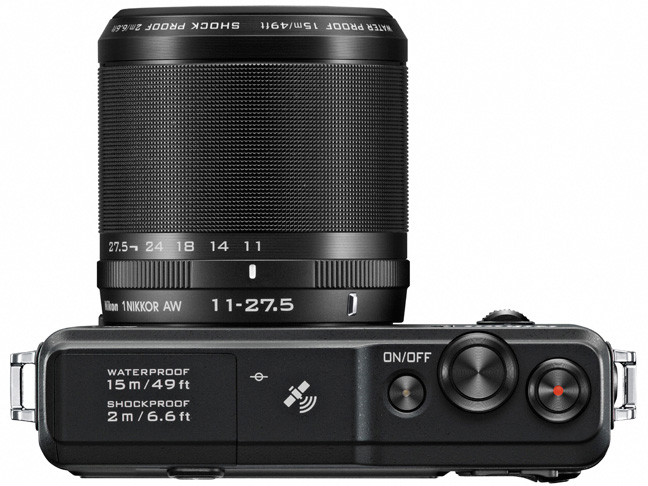Nikon 1 AW1 �h���Y�[�������Y�L�b�g [�u���b�N]