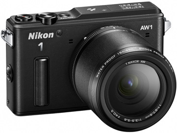 Nikon 1 AW-1ボディ防水カメラ 世界初！ レンズ交換式の防水・耐衝撃デジタルカメラ「Nikon 1
