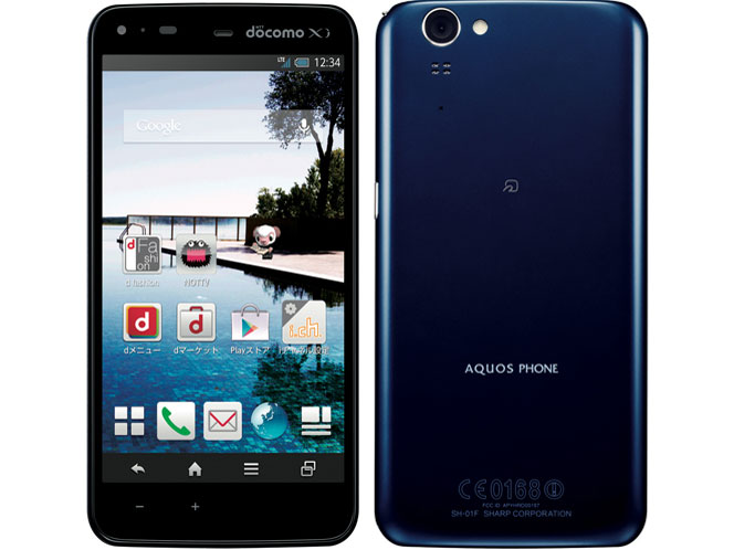 AQUOS PHONE ZETA SH-01F docomo [Navy] �̐��i�摜