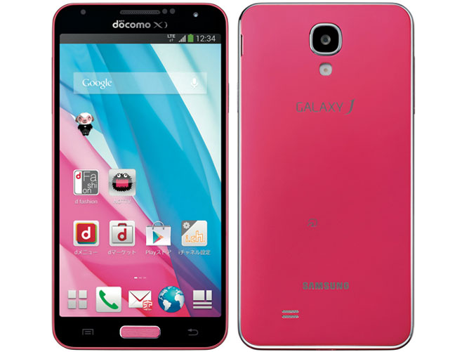 GALAXY J SC-02F docomo [Coral Pink] �̐��i�摜