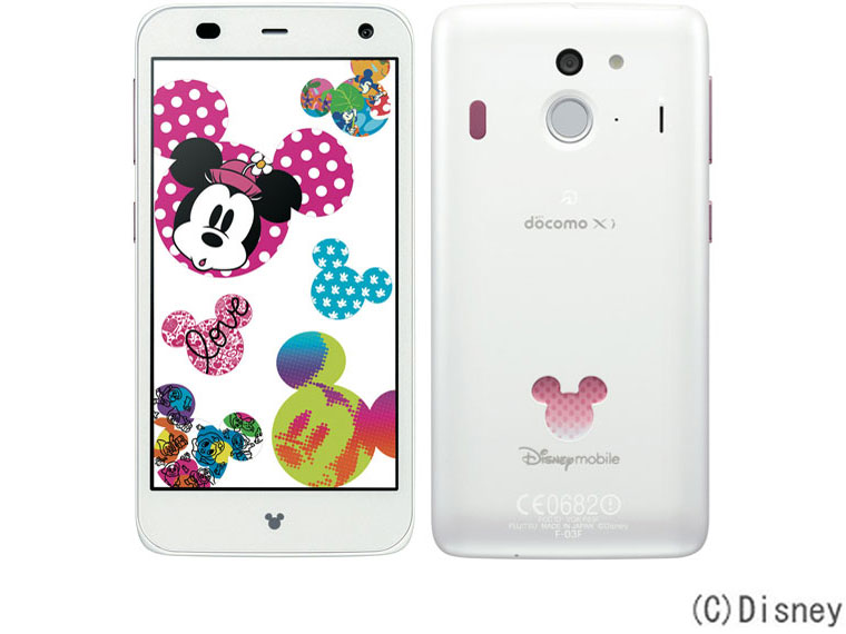 価格 Com Fcnt Disney Mobile On Docomo F 03f White 価格比較