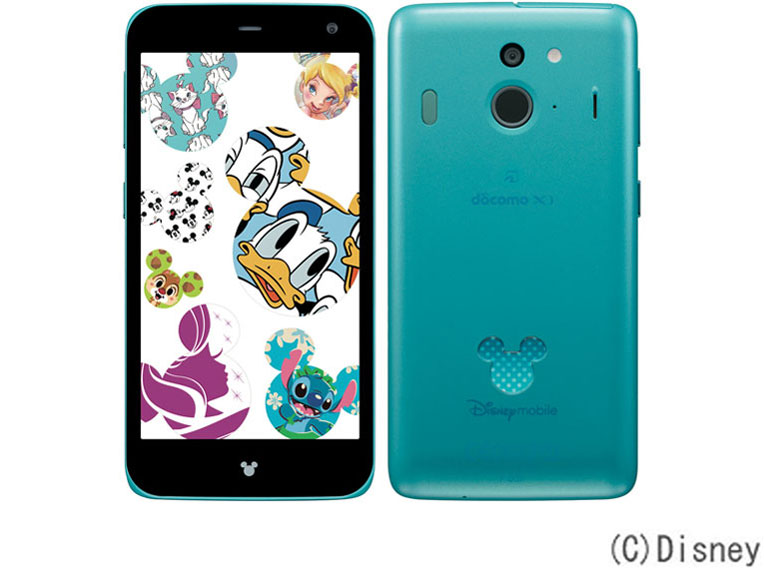 富士通 Disney Mobile On Docomo F 03f Blue 価格比較 価格 Com