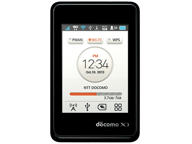 Wi-Fi STATION L-02F [Black] �̐��i�摜