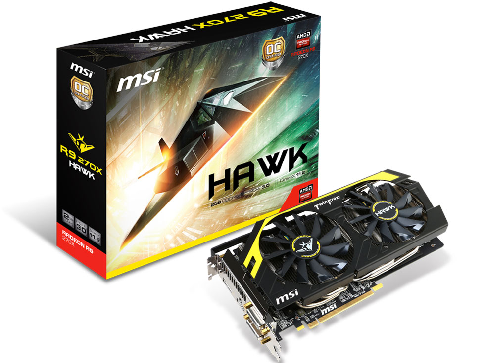 R9 270X HAWK [PCIExp 2GB] �̐��i�摜