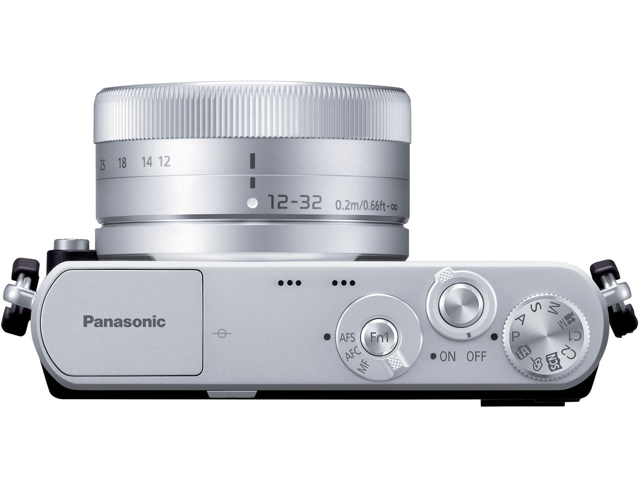 LUMIX DMC-GM1K-W �����Y�L�b�g [�z���C�g]