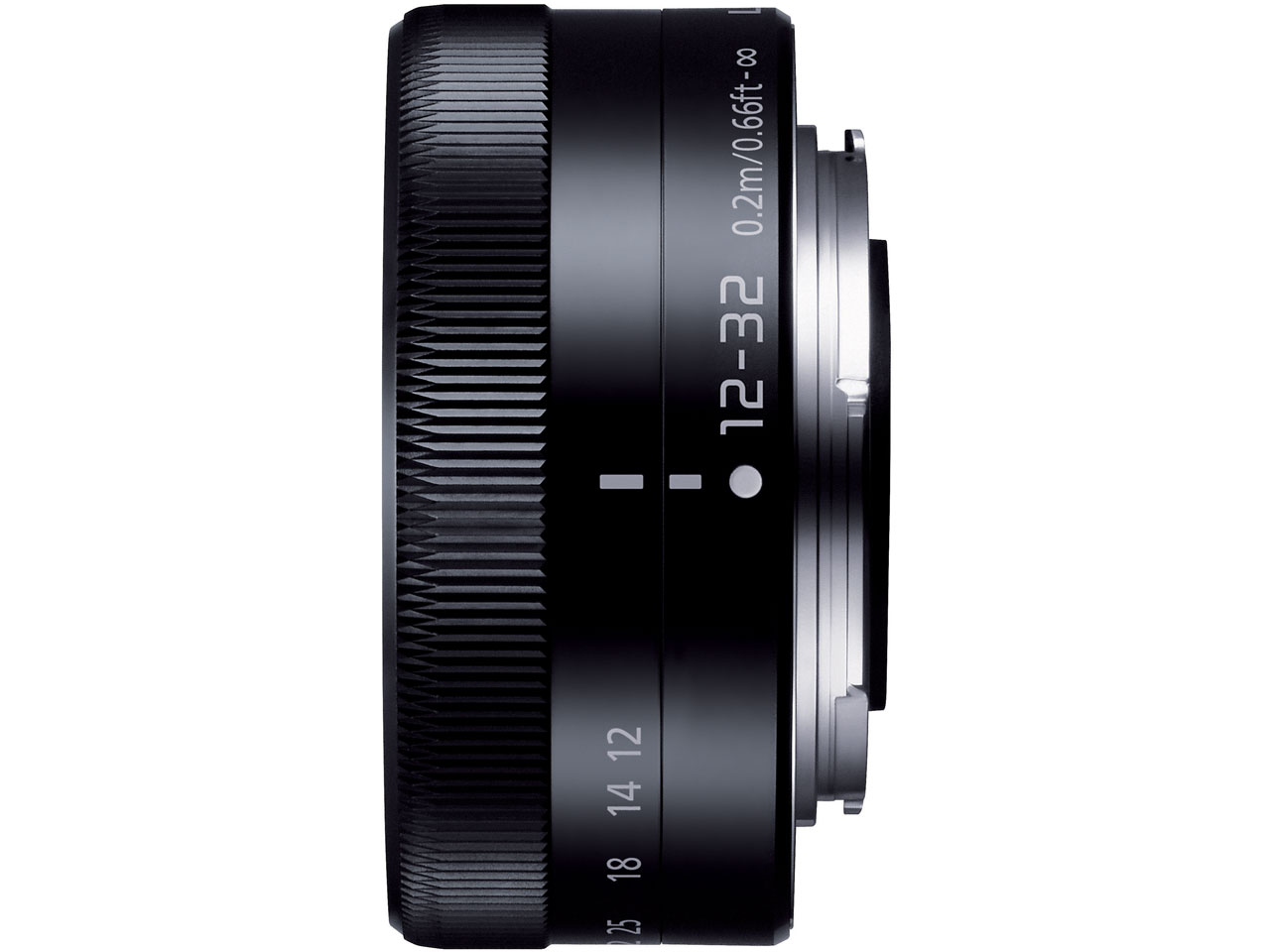 LUMIX G VARIO 12-32mm/F3.5-5.6 ASPH./MEGA O.I.S. H-FS12032-K [�u���b�N]