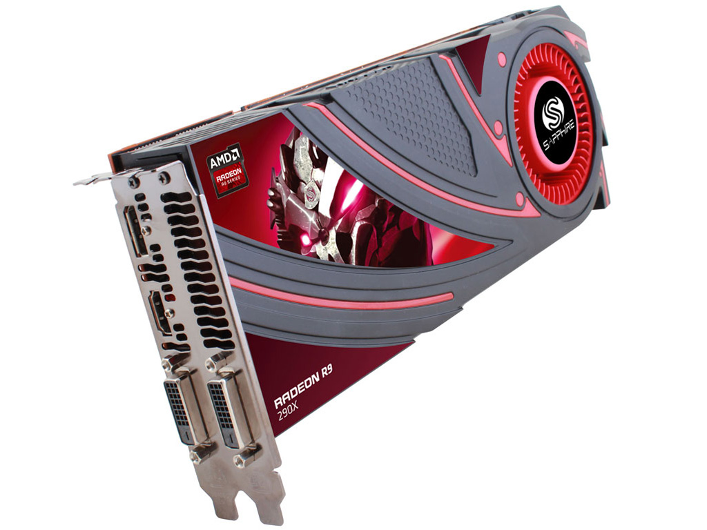 SAPPHIRE R9 290X 4G GDDR5 PCI-E DUAL DVI-D/HDMI/DP [PCIExp 4GB]