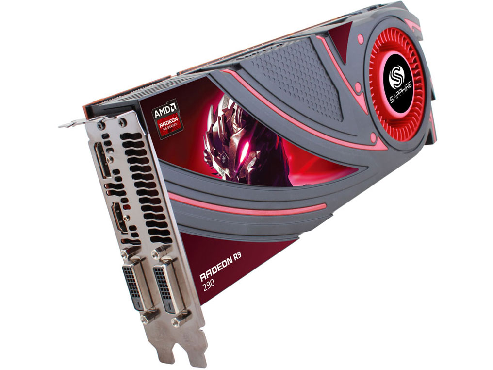SAPPHIRE R9 290 4G GDDR5 PCI-E DUAL DVI-D/HDMI/DP [PCIExp 4GB]