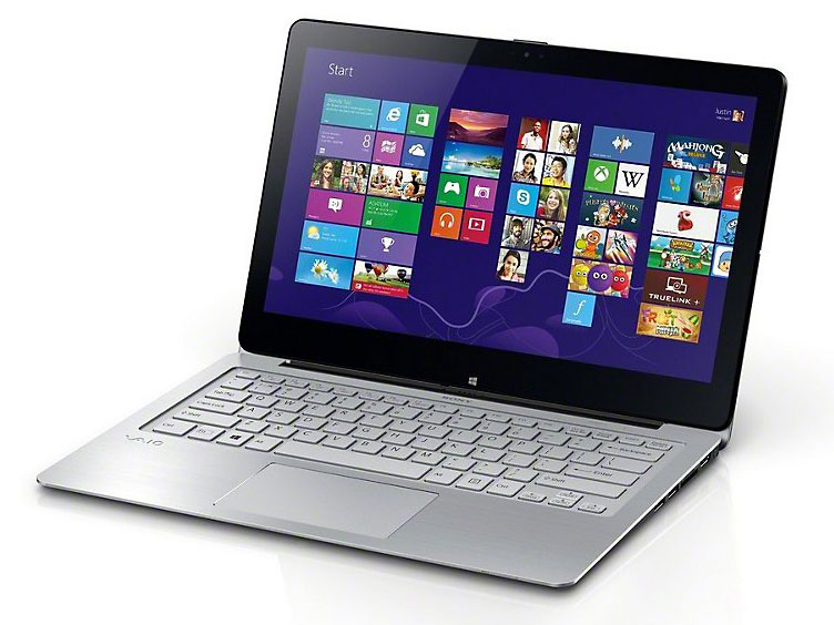 VAIO Fit 13A SVF13N1A1J Core i7/SSD256GB/Windows 8 Pro���ڃ��f�� [�V���o�[]