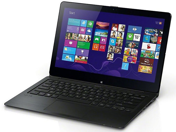 VAIO Fit 13A SVF13N1A1J Core i7/SSD256GB/Windows 8 Pro���ڃ��f�� [�u���b�N]