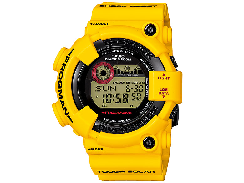 G-SHOCK 30���N�L�O���f�� �t���b�O�}�� ���C�g�j���O�C�G���[ GF-8230E-9JR �̐��i�摜